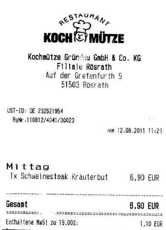 emiv Hffner Kochmtze Restaurant